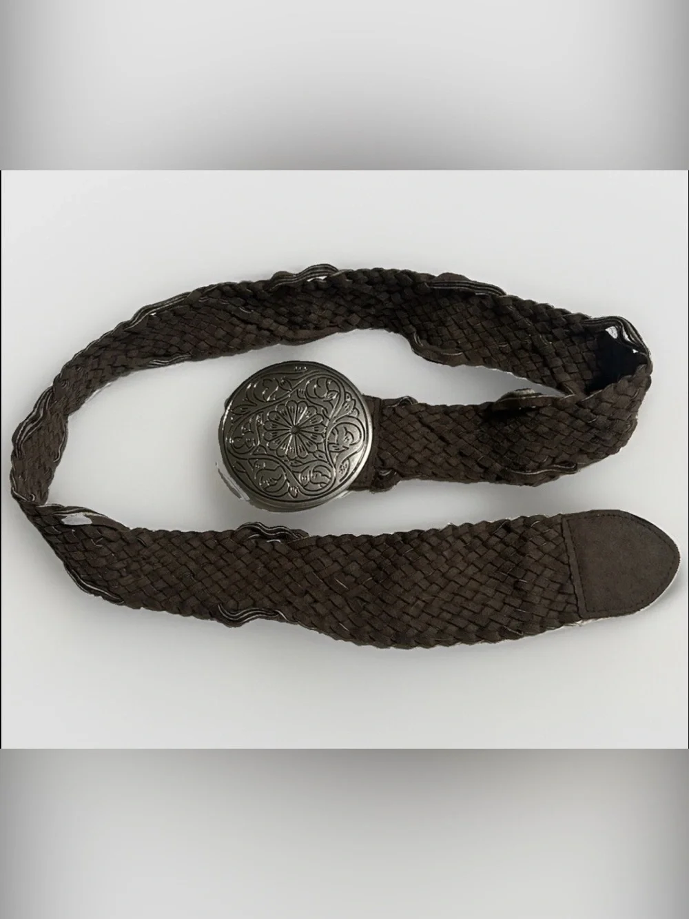 Vintage Statement Belts Woven Braided Leather Textile Choice